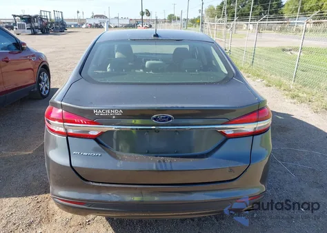 2017 Ford Fusion S из США, поврежденный, VIN 3FA6P0G73HR283598